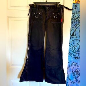 Old School Tripp NYC goth punk rock pants black